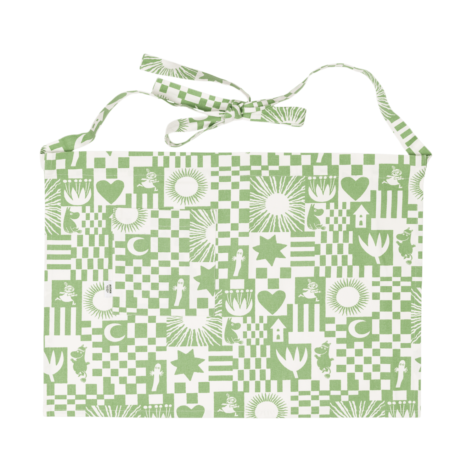 Moomin Arabia Fartuch Muminki Party Multi | Skandynawski Design | Fartuchy | Multi