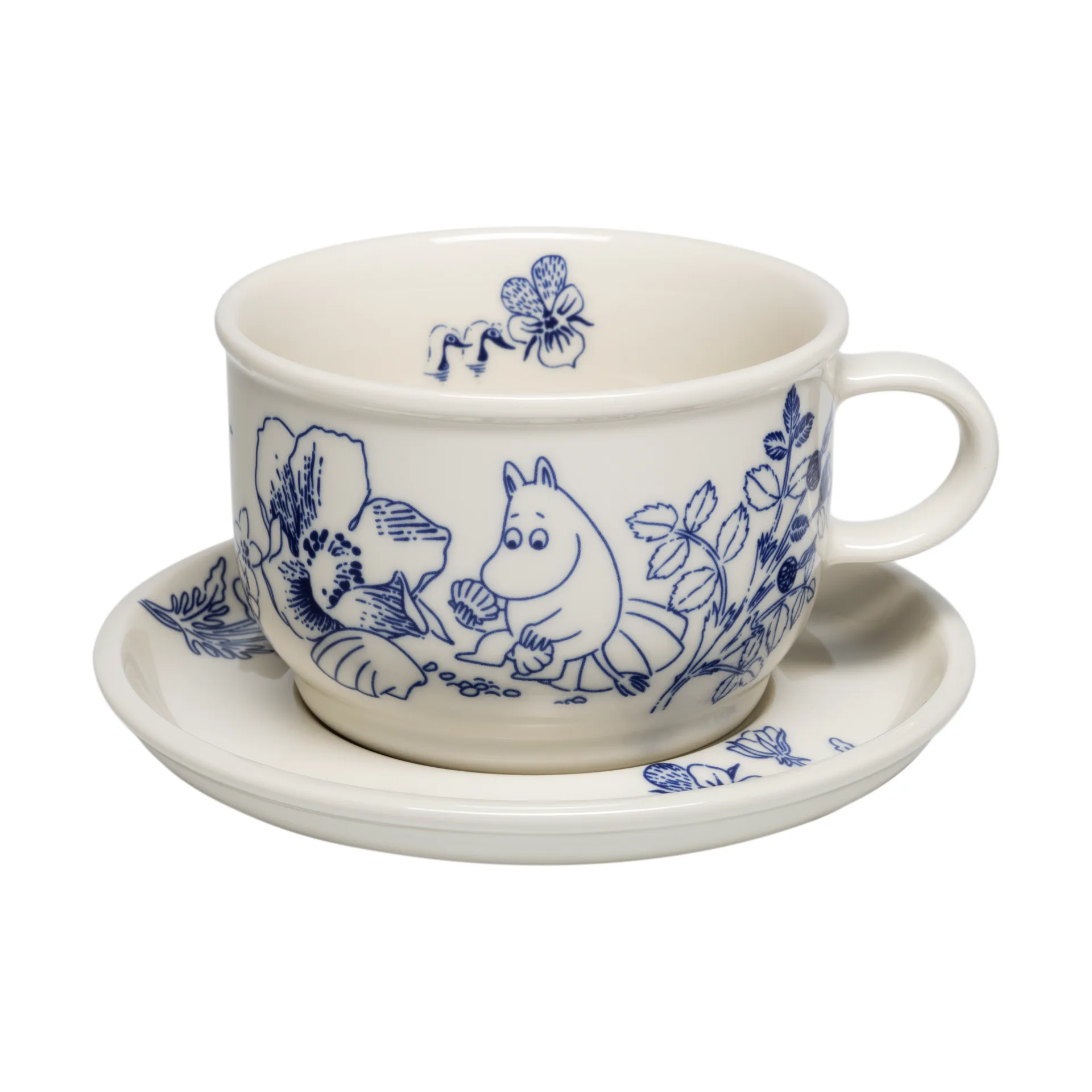 Filiżanka ze spodkiem Moomin Haru, 2 elementy Moomin Arabia