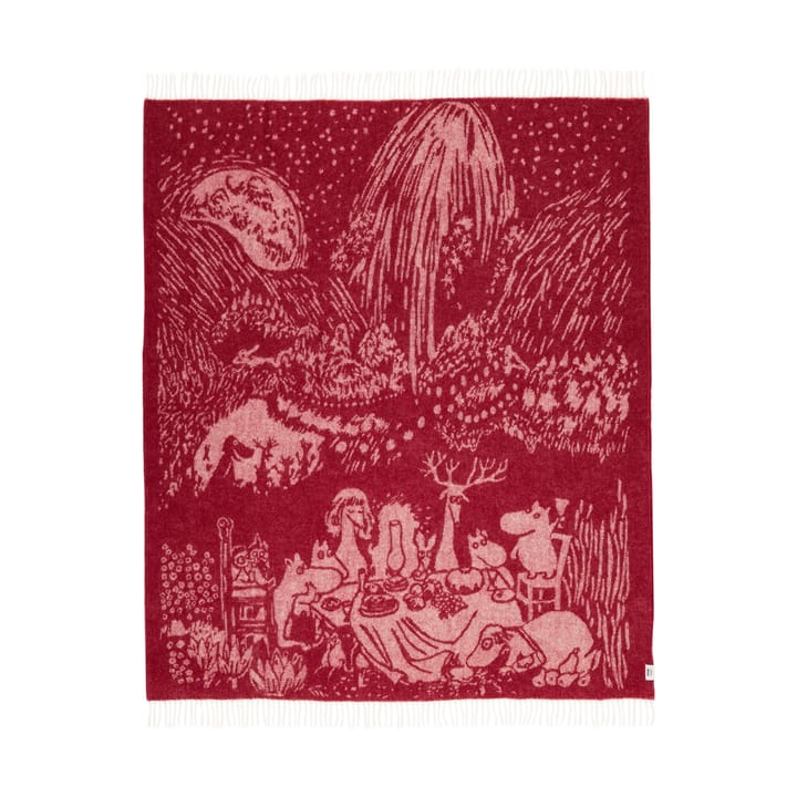 Koc z wełny Muminki Festive Moments - 130x170 cm - Moomin Arabia