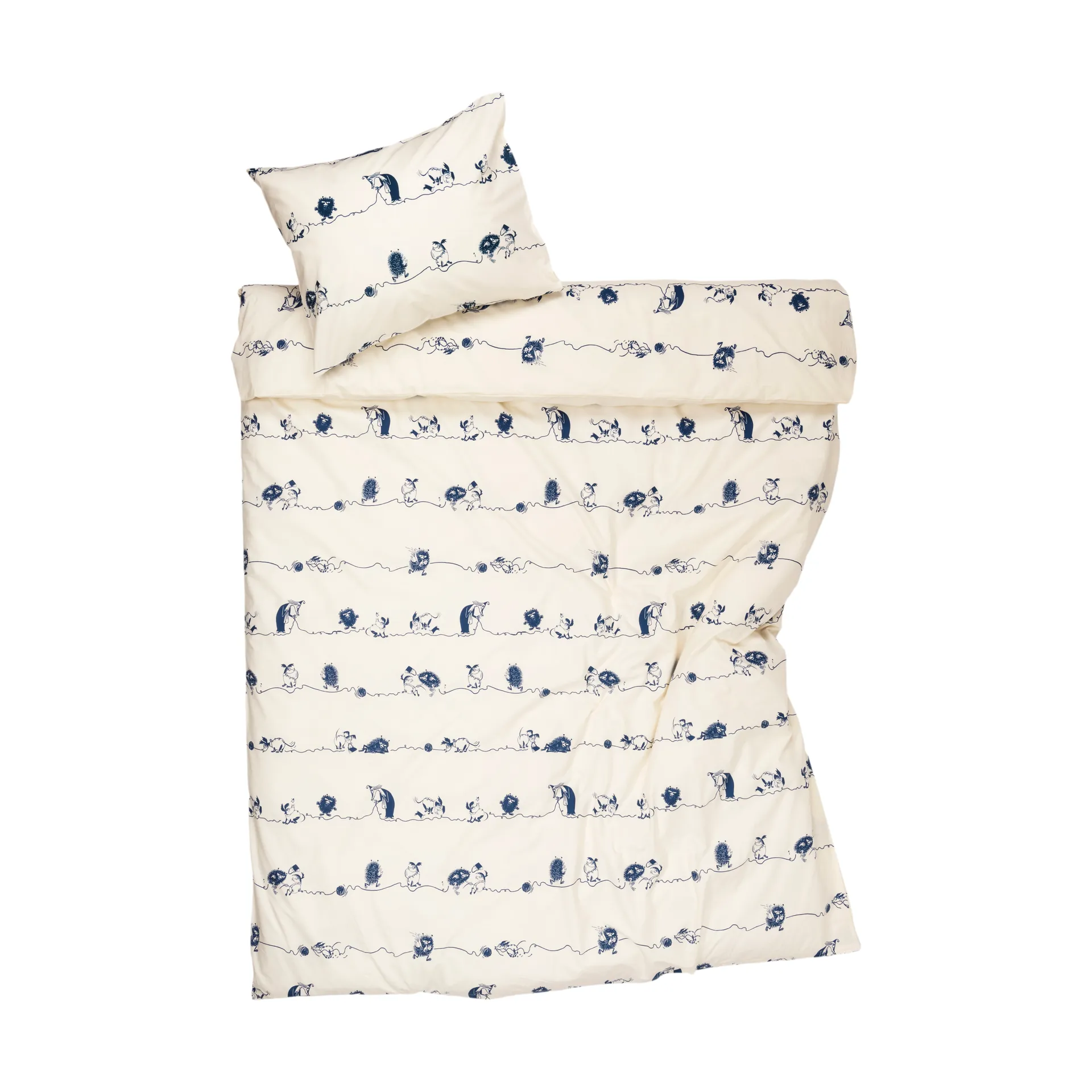 Komplet pościeli Muminki 150x210 cm, Bobek Moomin Arabia