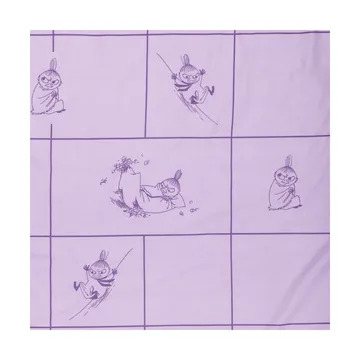 Komplet pościeli Muminki 150x210 cm - Mała Mi fioletowy - Moomin Arabia