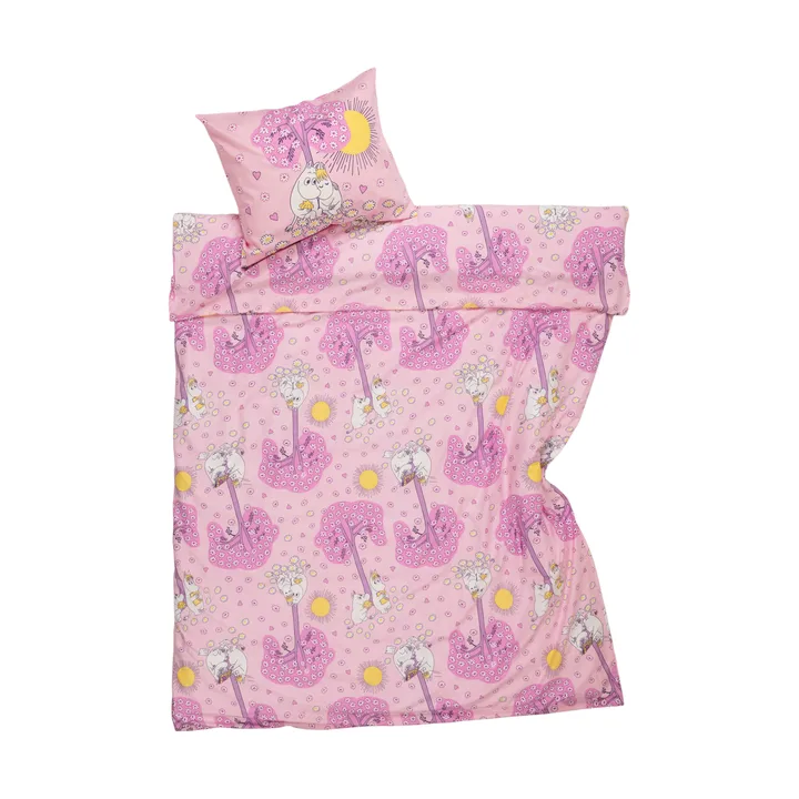 Komplet pościeli Muminki 150x210 cm - Sweethearts - Moomin Arabia