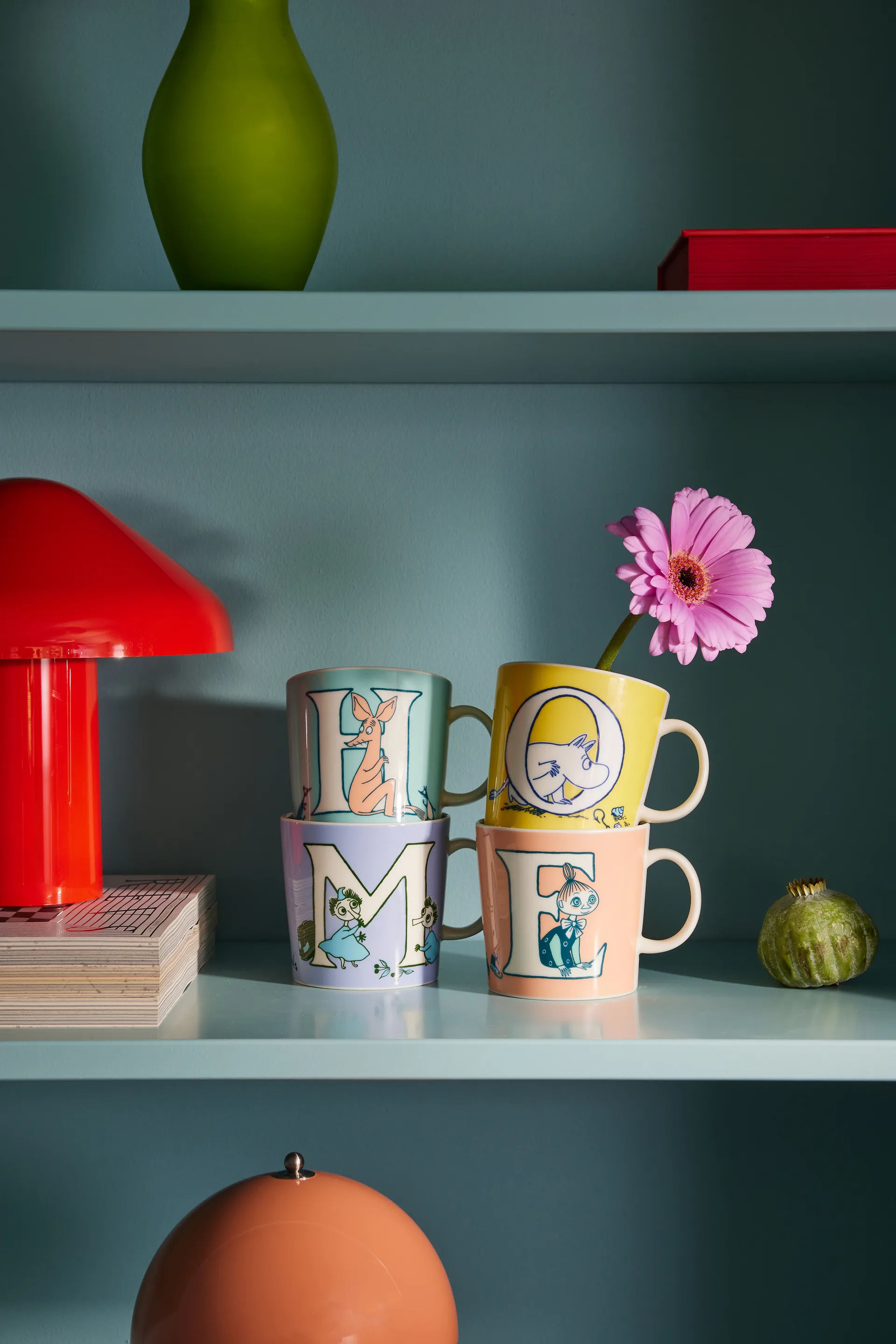 Kubek ABC Muminki 40 cl, M Moomin Arabia