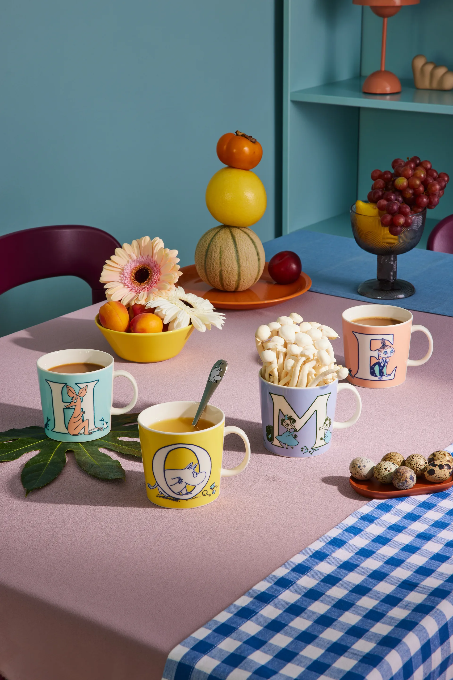 Kubek ABC Muminki 40 cl, M Moomin Arabia