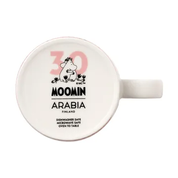 Kubek i talerz Muminki „30 Years of Love” - 2 elementy - Moomin Arabia