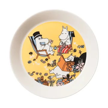 Kubek i talerz Muminki Familjemys - 2 szt. - Moomin Arabia