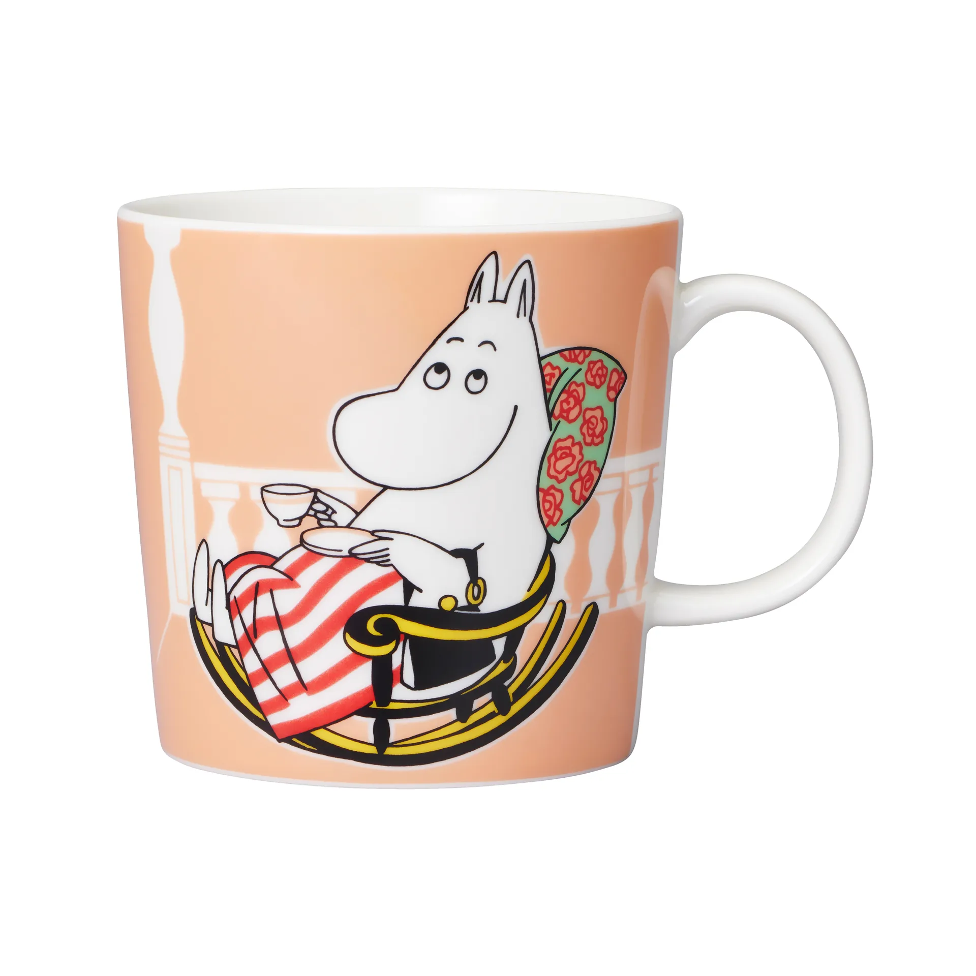 Kubek Mamusia Muminka - Muminki, Brzoskwiniowy Moomin Arabia