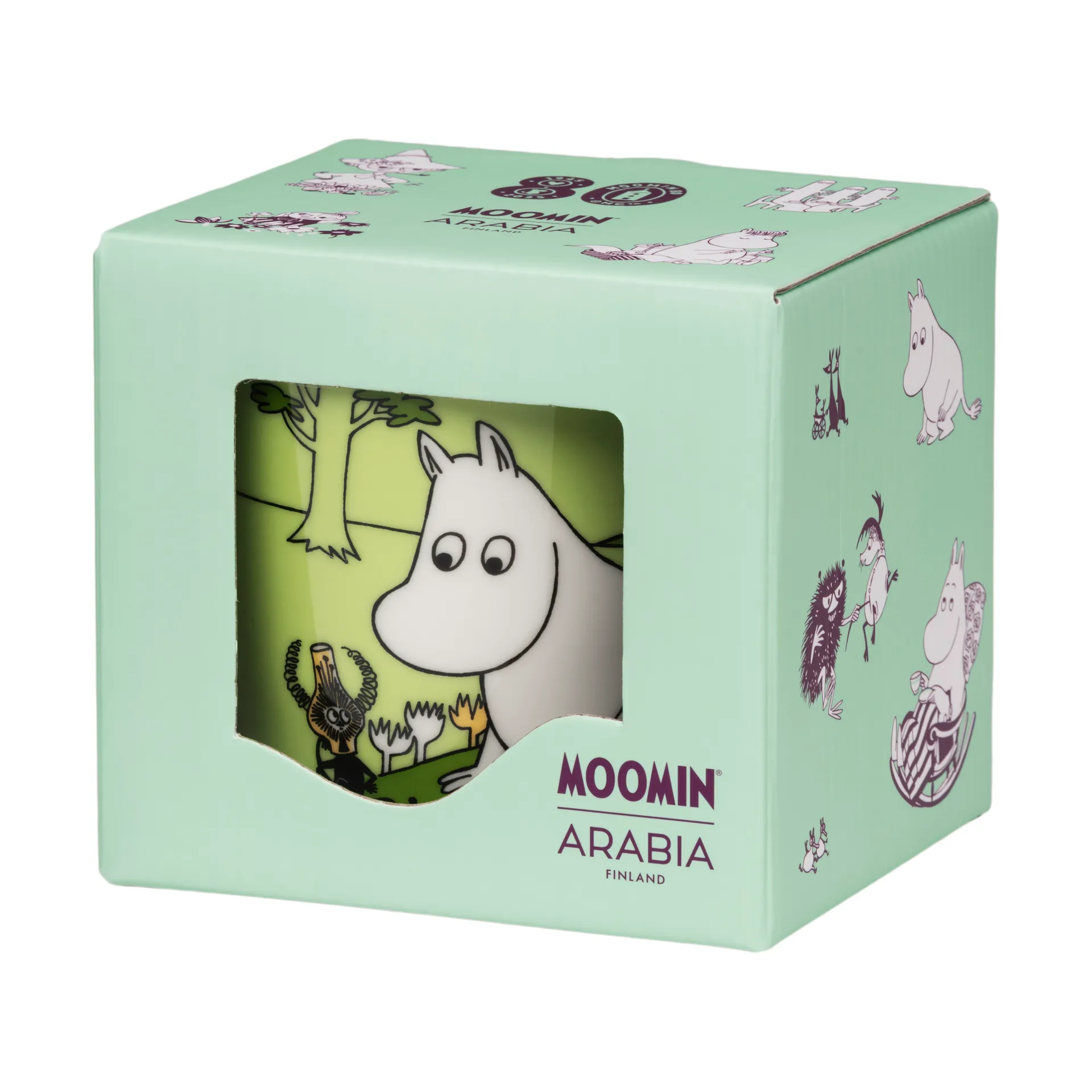 Kubek Muminki, 80-lecie, 30 cl Moomin Arabia