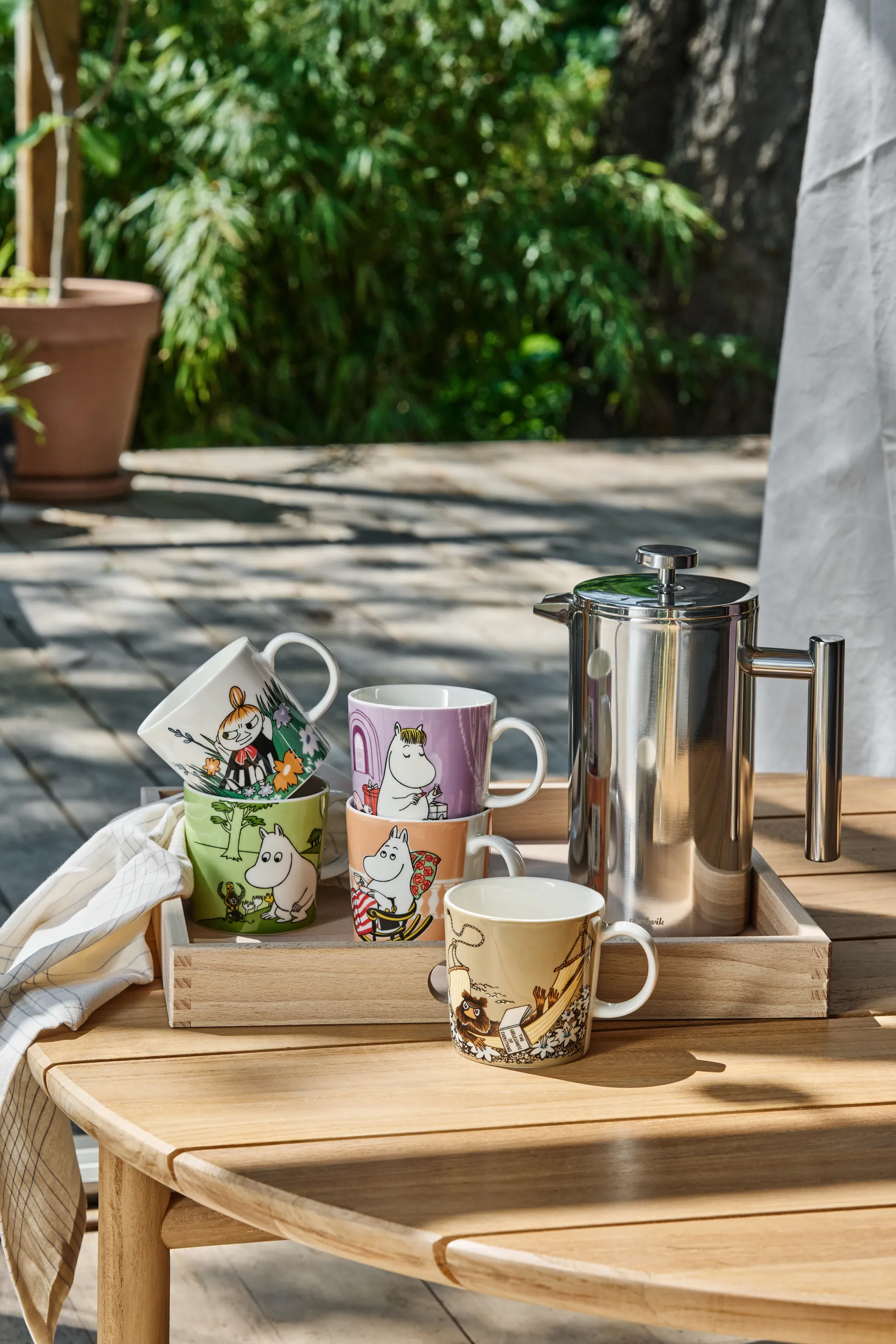 Kubek Muminki, 80-lecie, 30 cl Moomin Arabia