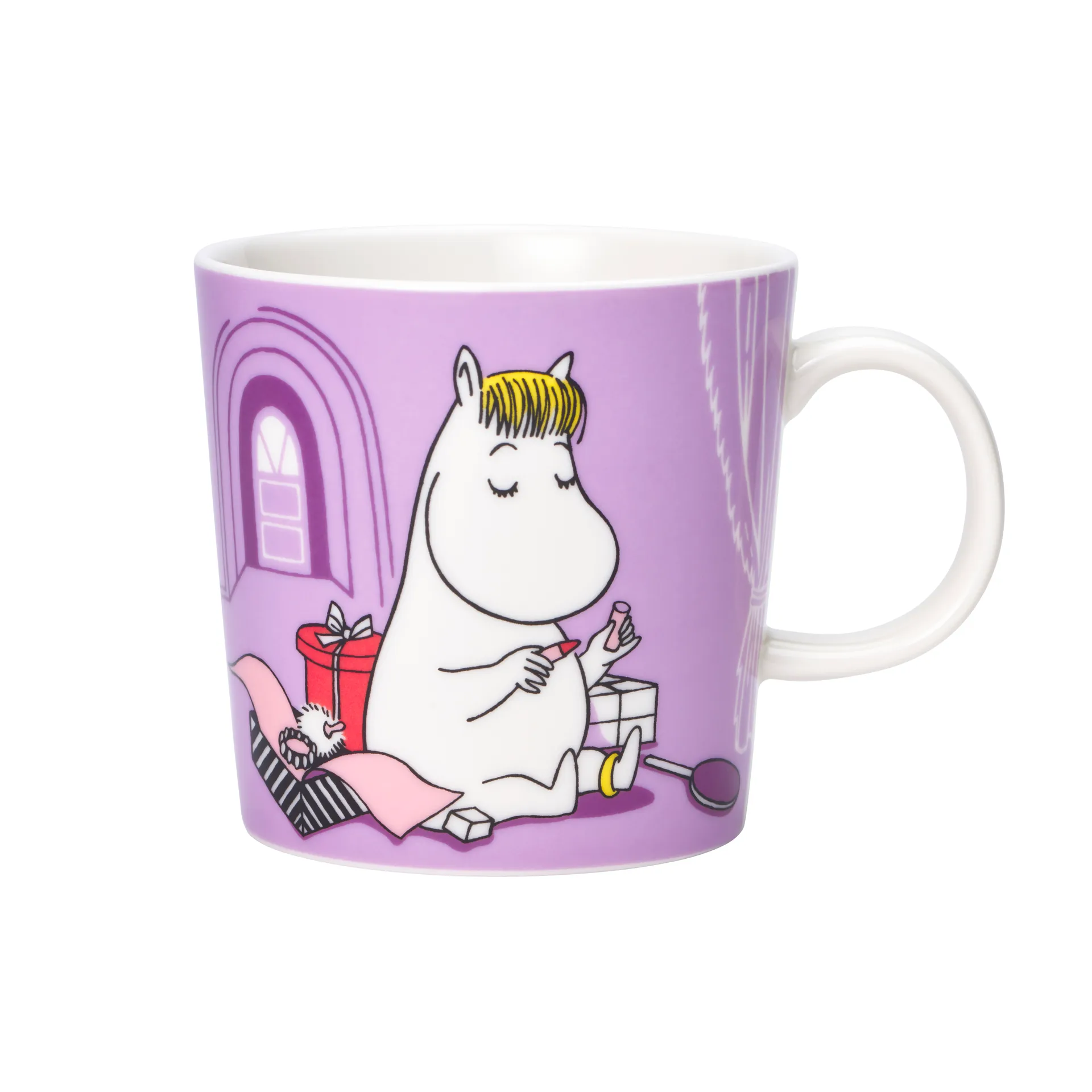 Kubek Panna Migotka, purpurowy - Muminki, 300 ml Moomin Arabia