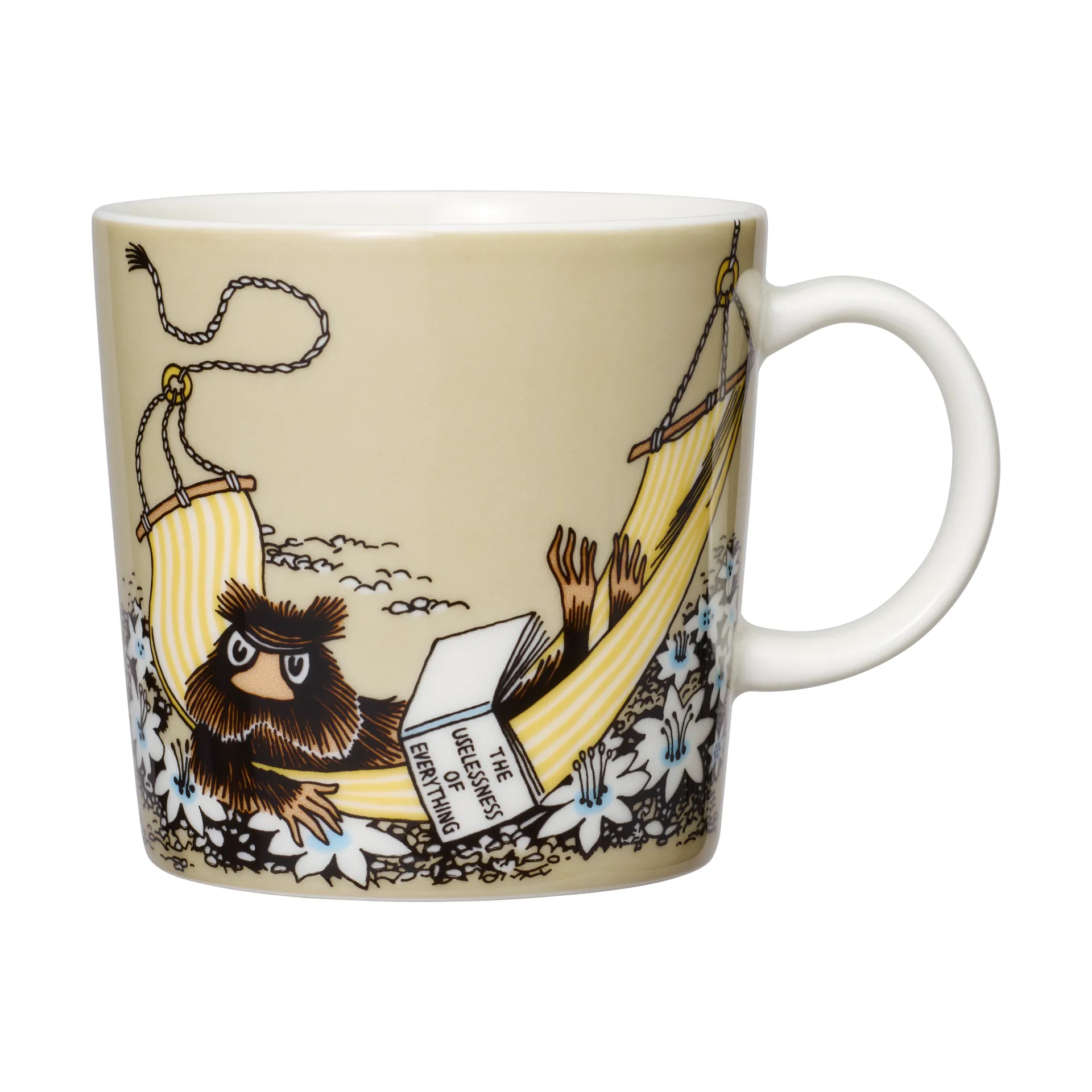 Kubek The Muskrat Muminki 300 ml, Beżowy Moomin Arabia