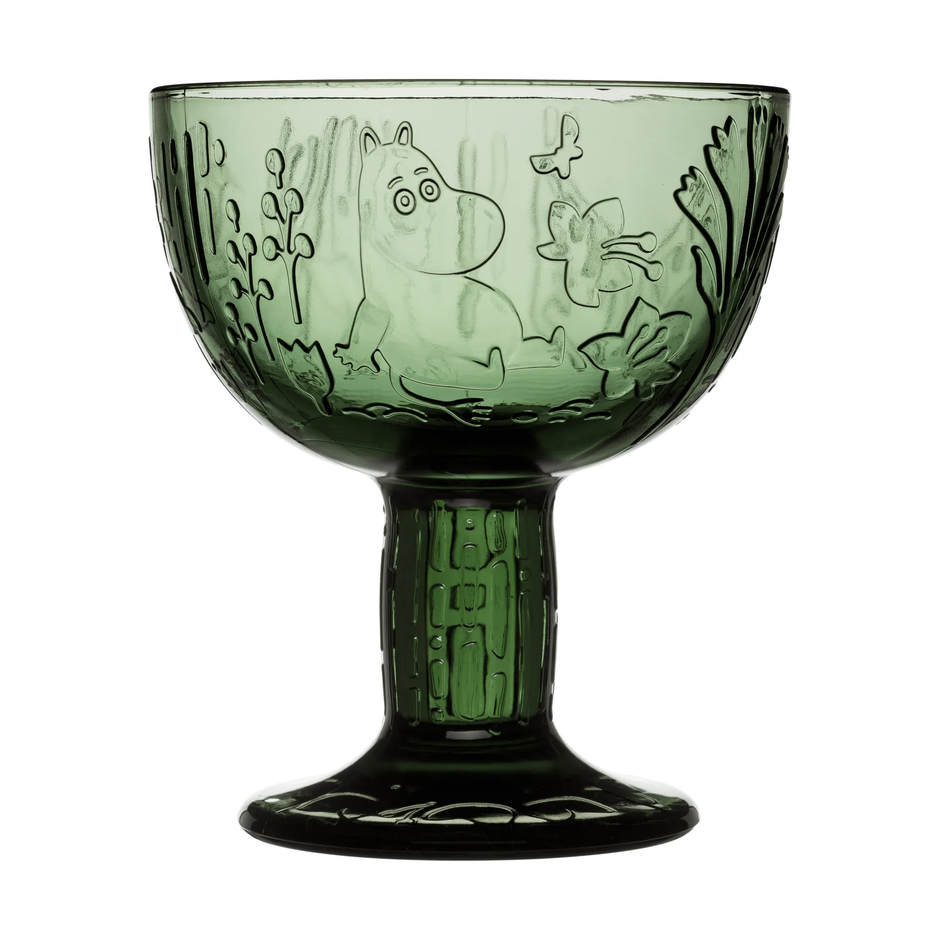 Miska Muminki Mystical Forest, Sosnowa zieleń, Ø14 cm Moomin Arabia