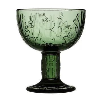 Miska Muminki Mystical Forest - Sosnowa zieleń, Ø14 cm - Moomin Arabia