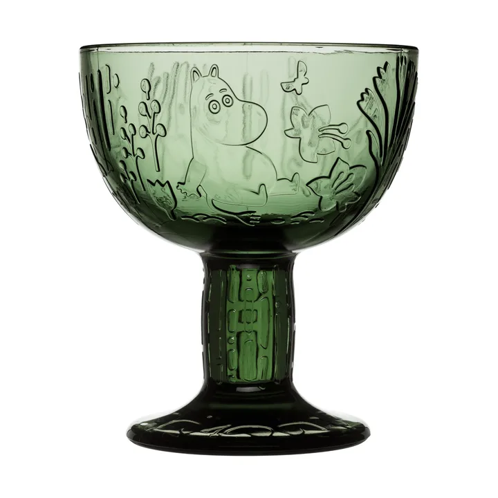 Miska Muminki Mystical Forest - Sosnowa zieleń, Ø14 cm - Moomin Arabia