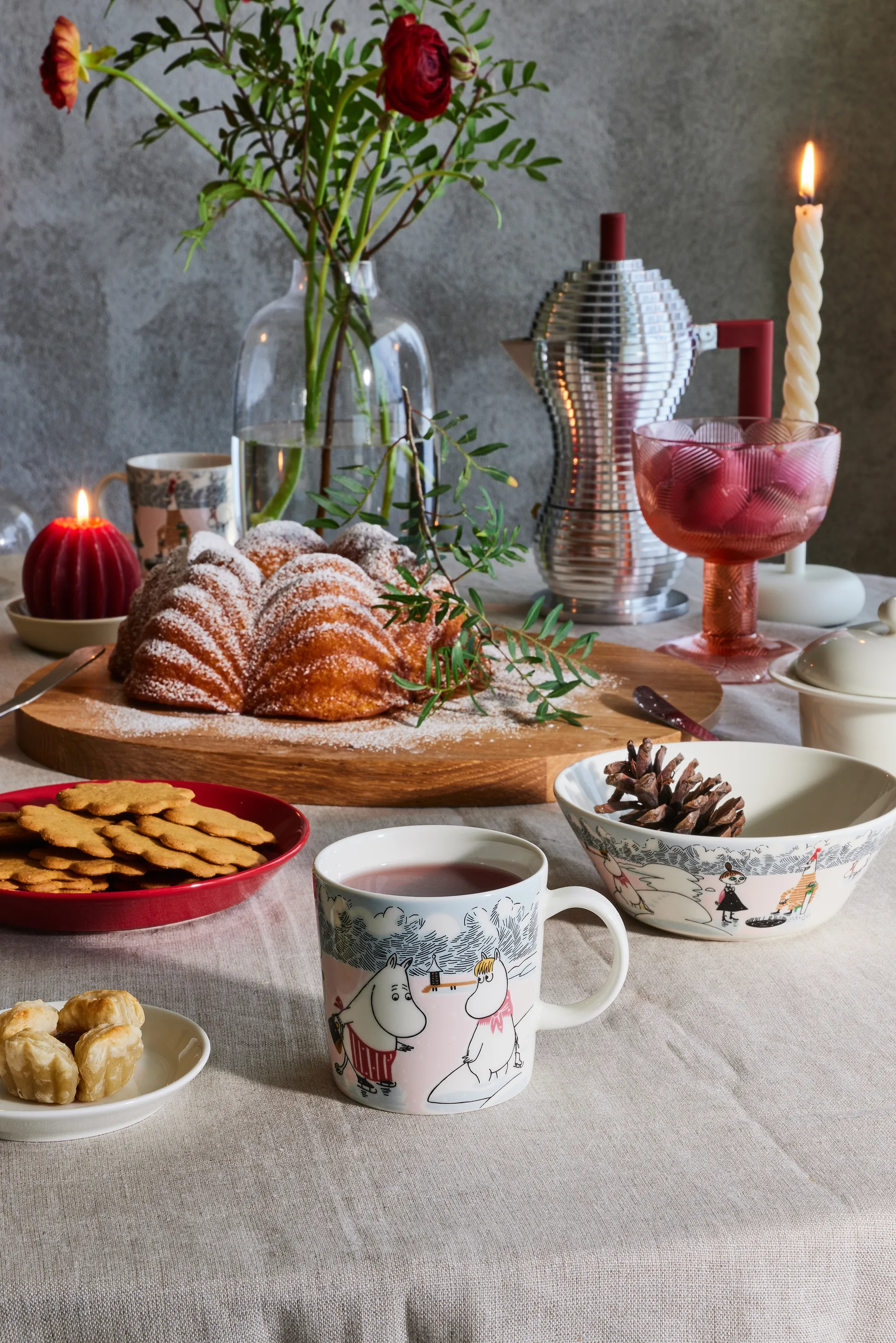 Miska Muminki Zima 2022, Ø15 cm Moomin Arabia