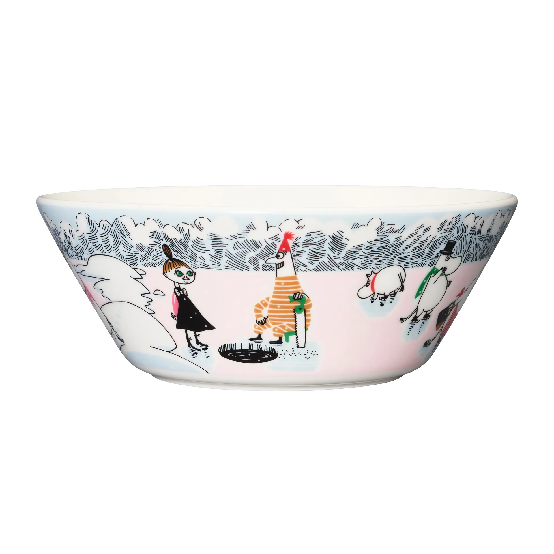 Miska Muminki Zima 2022, Ø15 cm Moomin Arabia