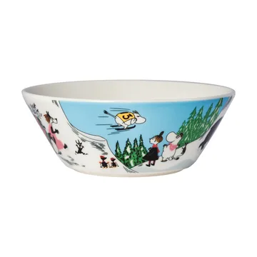 Miska Muminki zima 2024 Ski jumping - Ø15 cm - Moomin Arabia