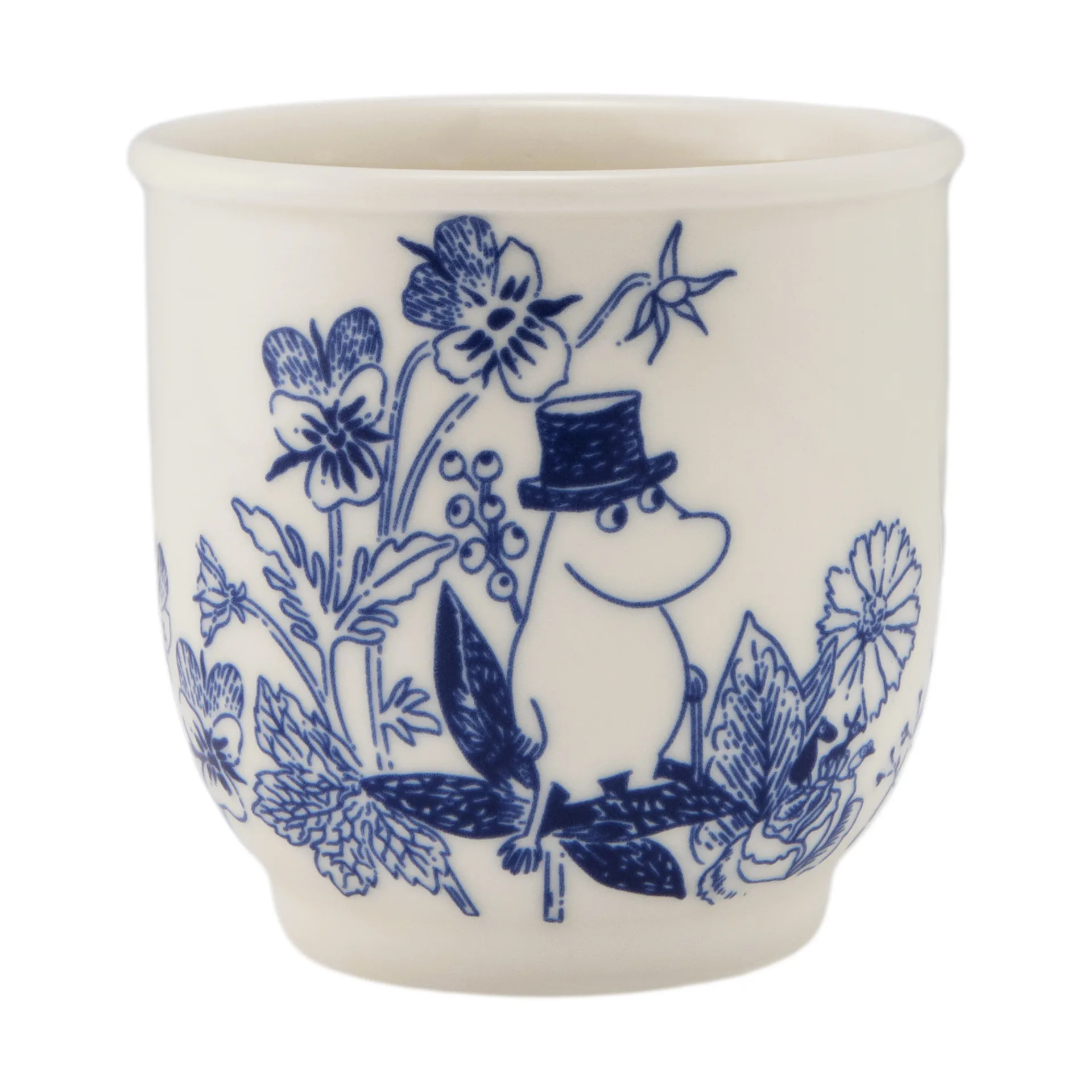 Mumin Haru kubek do herbaty 260 ml, Niebiesko-biały Moomin Arabia