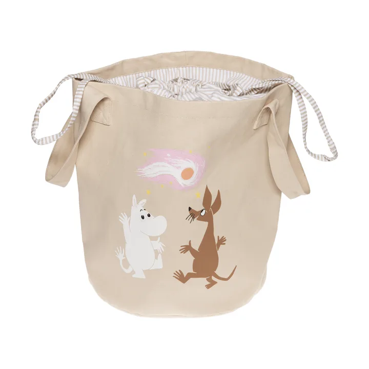 Mumin kosz do przechowywania - Rymdäventyr GOTS, 29 cm - Moomin Arabia