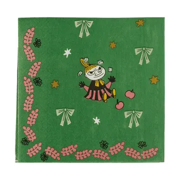 Mumin serwetka papierowa - Kärleksgåva, 33x33 cm, 20-pak - Moomin Arabia