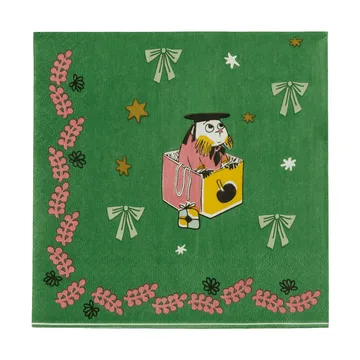 Mumin serwetka papierowa - Kärleksgåva, 33x33 cm, 20-pak - Moomin Arabia