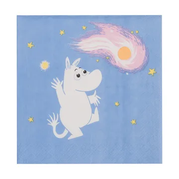Mumin serwetka papierowa - Kosmiczna przygoda, 20‑pack - Moomin Arabia