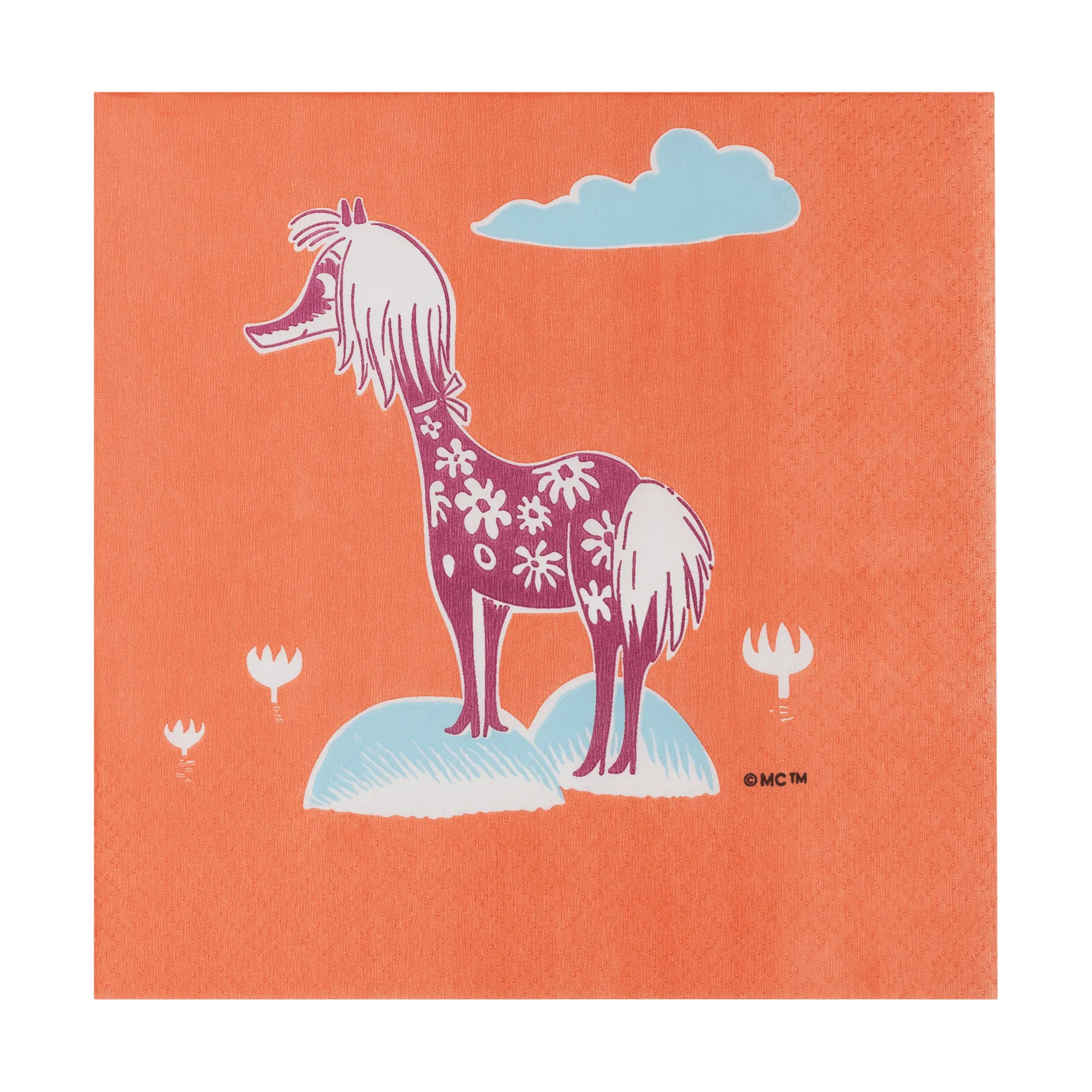 Mumin serwetka papierowa, Under paraplyet, 20‑pack Moomin Arabia