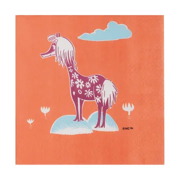 Mumin serwetka papierowa - Under paraplyet, 20‑pack - Moomin Arabia