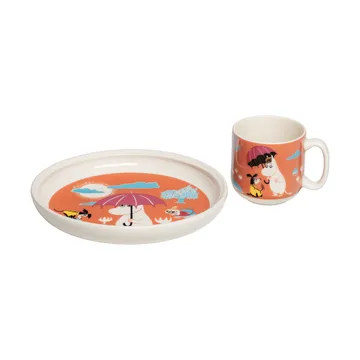 Mumin zestaw dziecięcy - Pod parasolem - Moomin Arabia