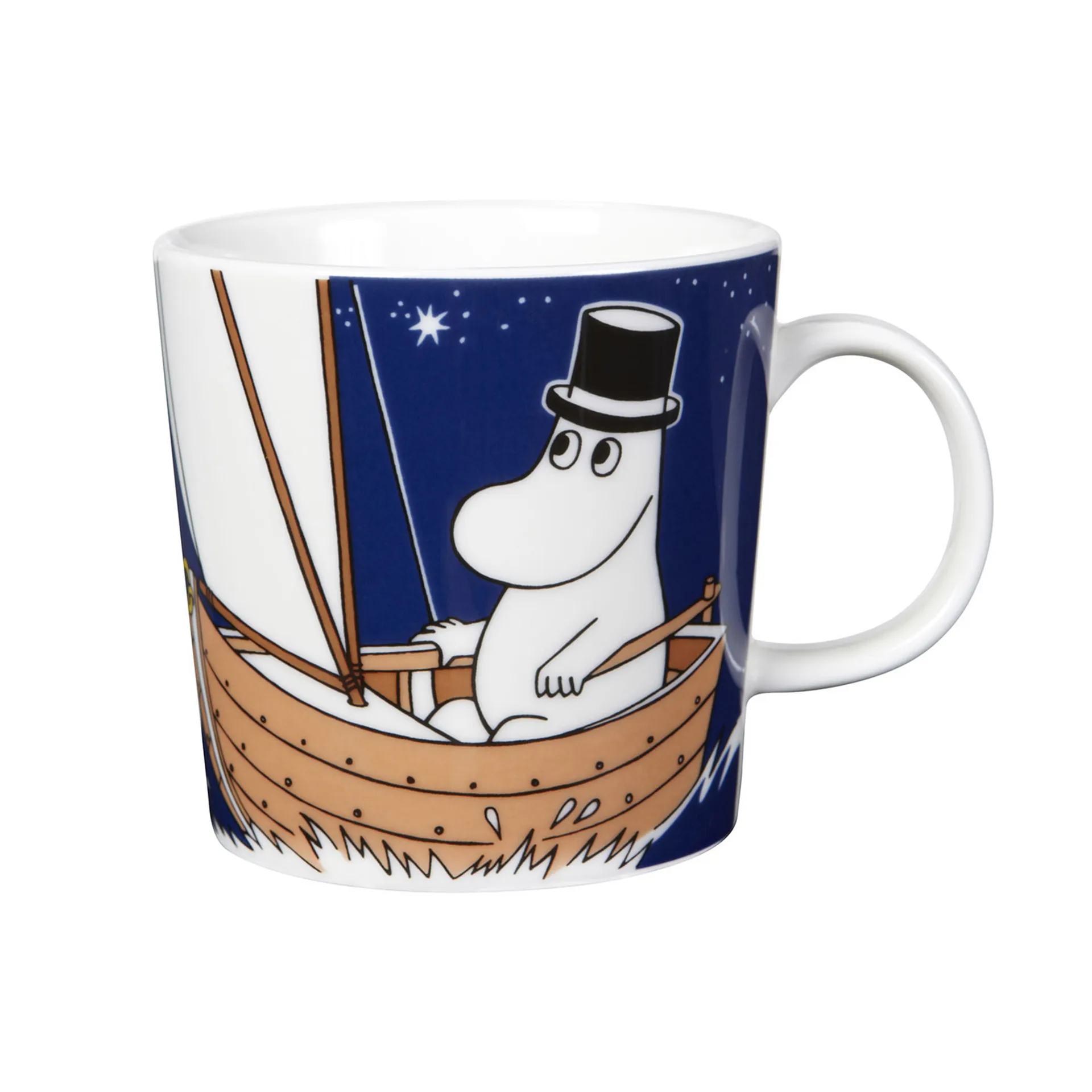 Muminpappa kubek Mumin 300 ml, ciemny niebieski Moomin Arabia