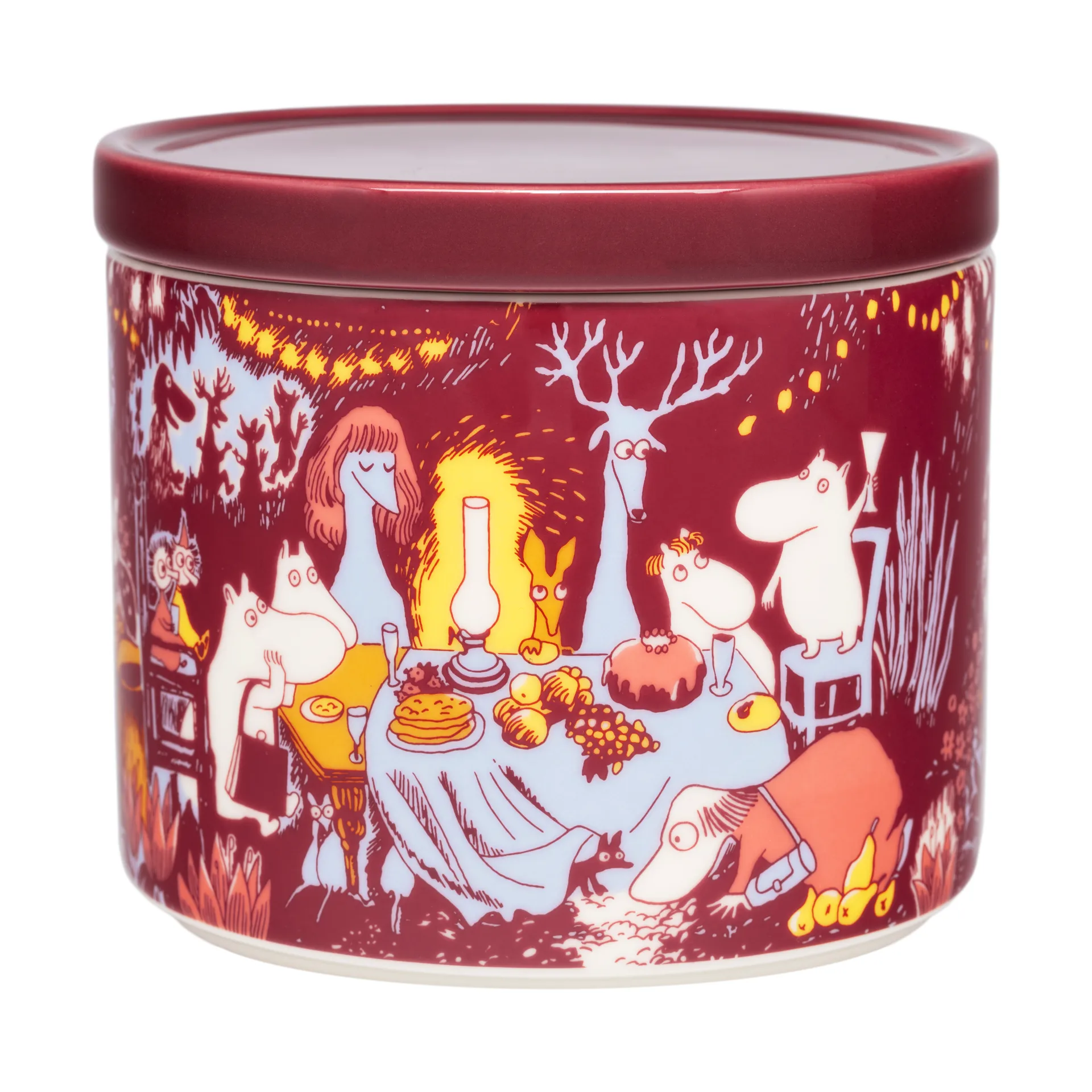 Puszka Muminki Festive Moments, 11xØ12,5, 70 cl Moomin Arabia
