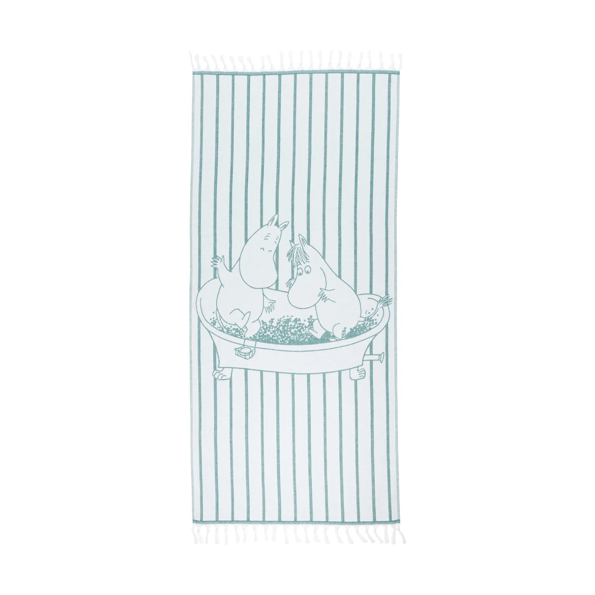 Ręcznik Hamam Muminki 80x150 cm, Wielokolorowy Moomin Arabia