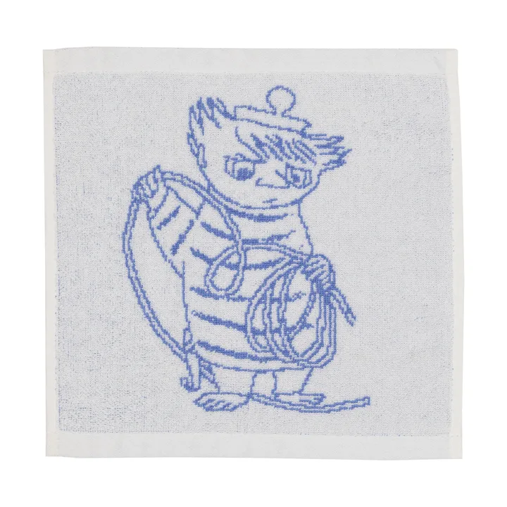 Ręcznik Muminki 25x25 cm - Too-ticky, niebieski - Moomin Arabia