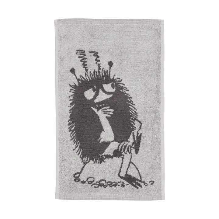 Ręcznik Muminki 30x50 cm - Stinky, szary - Moomin Arabia