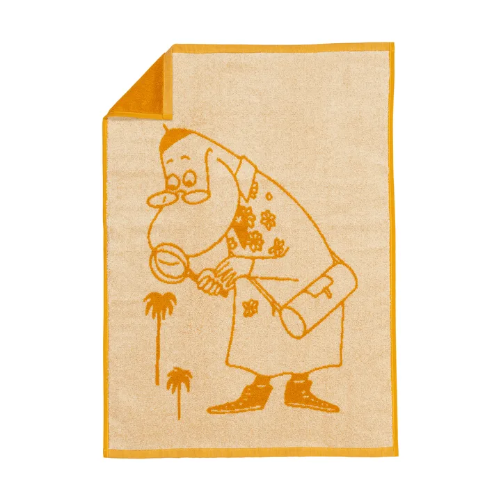 Ręcznik Muminki 50x70 cm - Hemulen, ochra - Moomin Arabia