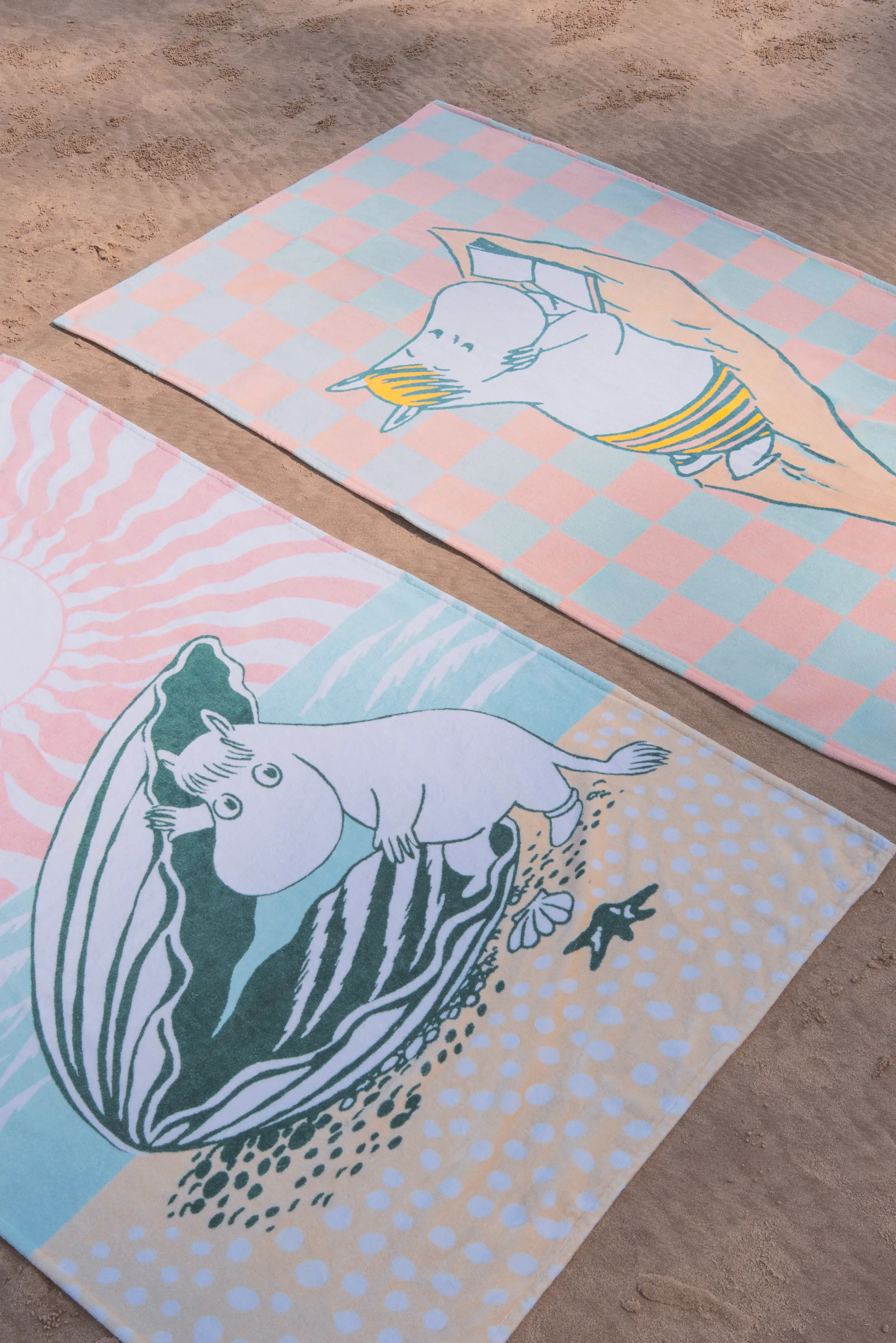 Ręcznik plażowy Muminki Beach day, 93x150 cm Moomin Arabia