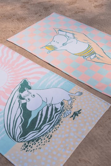 Ręcznik plażowy Muminki Beach day - 93x150 cm - Moomin Arabia