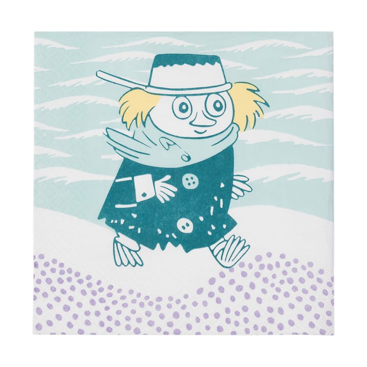 Serwetki Muminki Beach day 33x33cm, 20 szt. - Multi - Moomin Arabia