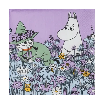 Serwetki Muminki Friends Forever 33x33 cm, 20 szt. - Multi - Moomin Arabia