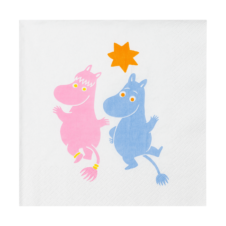 Serwetki Muminki Party 33x33 cm, 20 szt. - Multi - Moomin Arabia