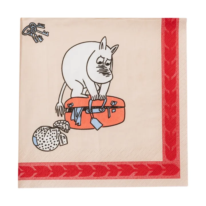Serwetki papierowe Muminki Wakacje 33 cm - 20-pak

 - Moomin Arabia
