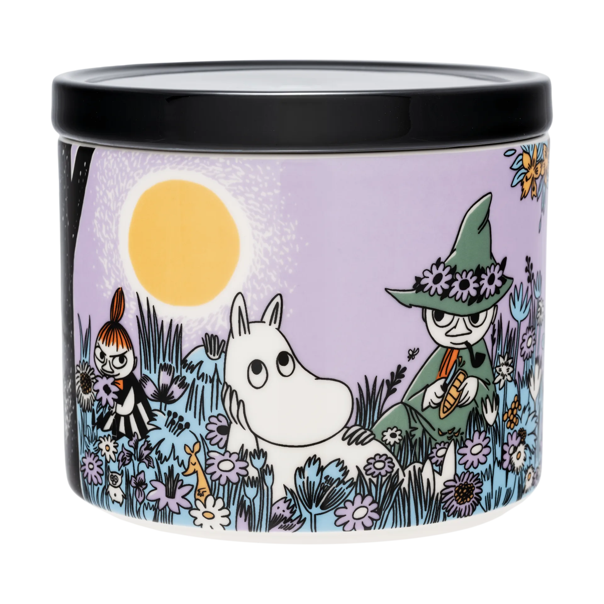 Słoik na ciasteczka Muminki Friends Forever, 11 cm Moomin Arabia