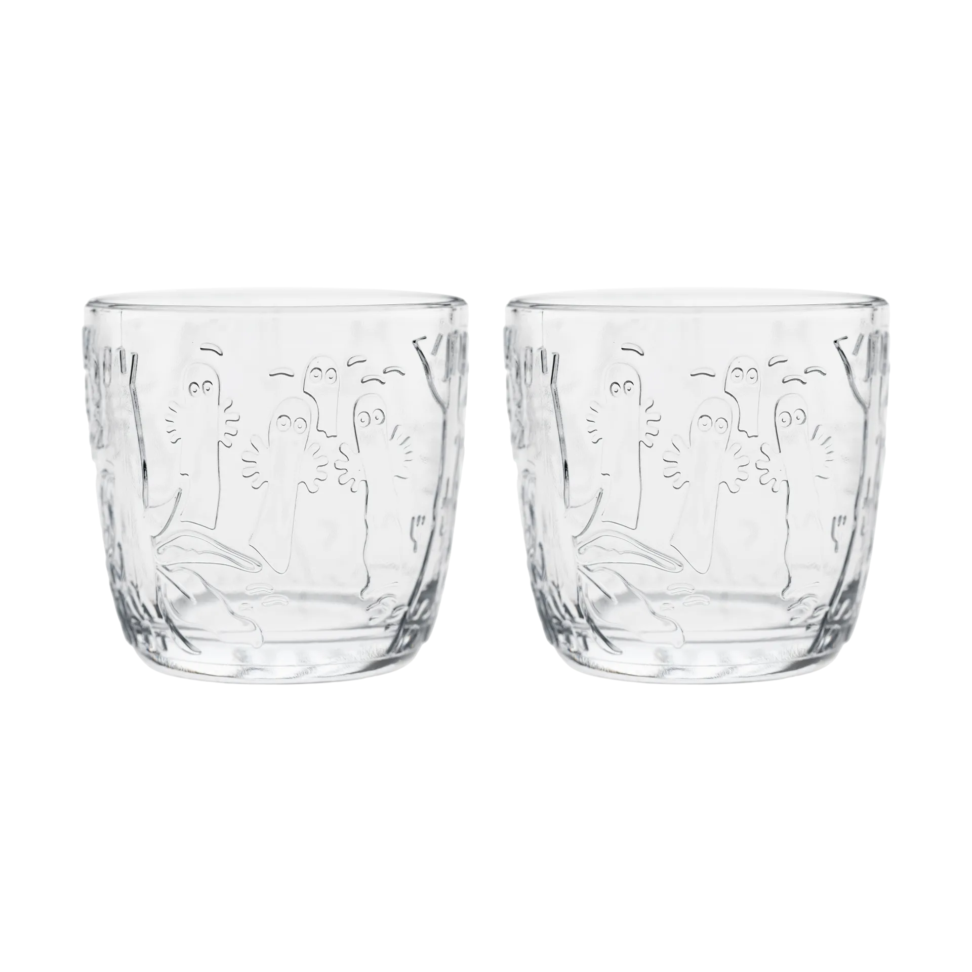 Szklanka Moomin 28 cl 2-pak, Przezroczysty Moomin Arabia