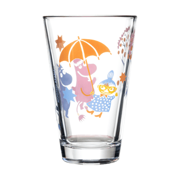 Szklanki Muminki Party 30 cl 2 szt. - Przezroczyste - Moomin Arabia