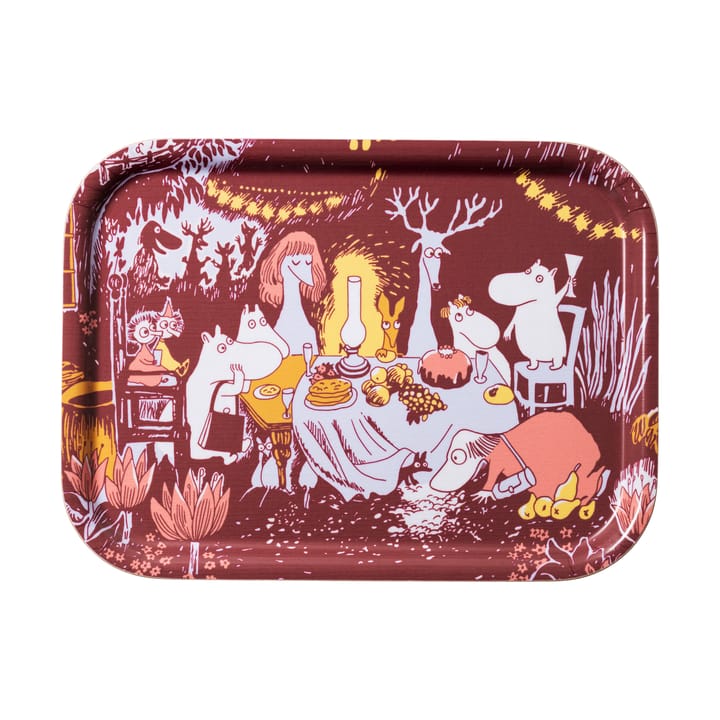 Taca dekoracyjna Muminki Festive Moments - 20x27 cm - Moomin Arabia