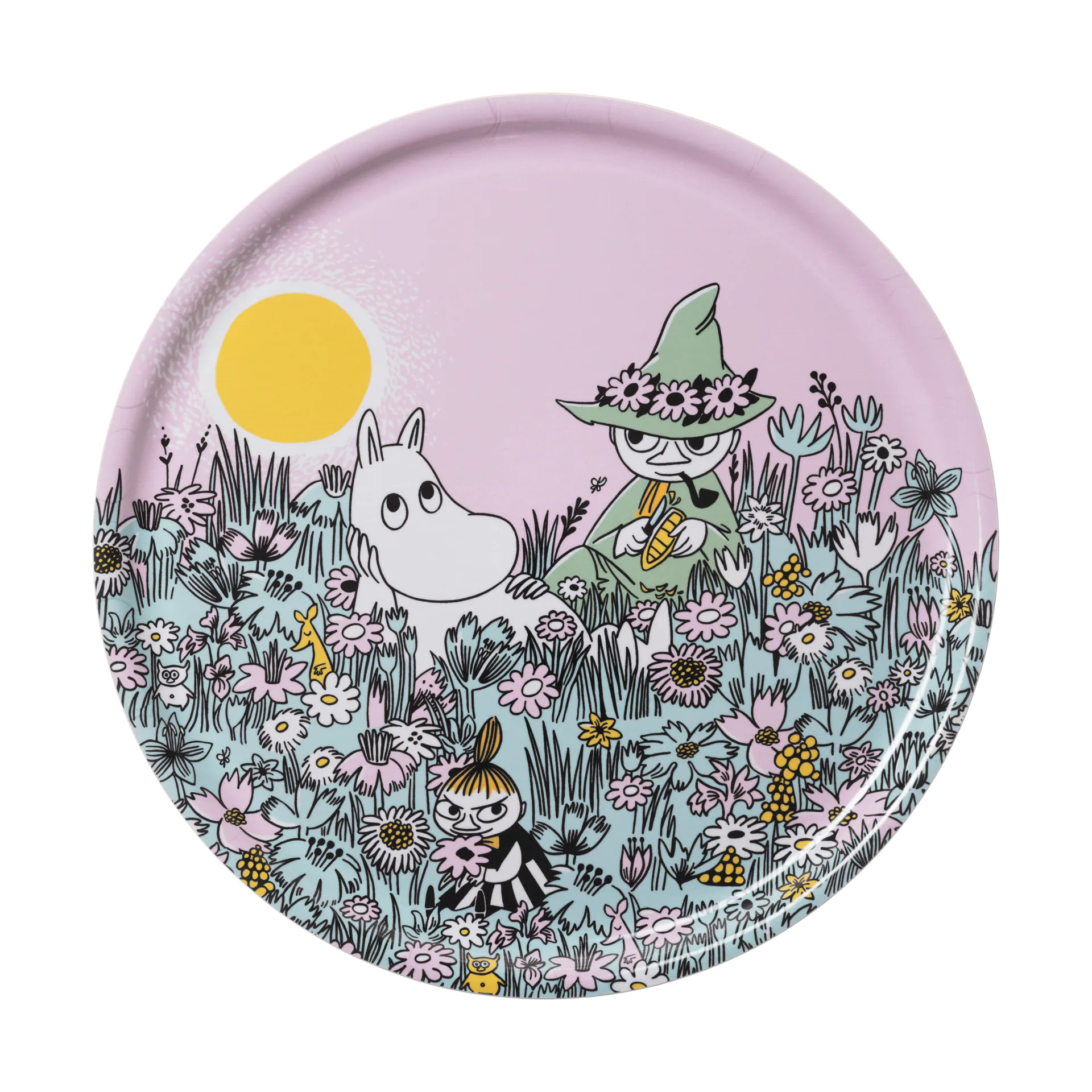 Tacka Muminki Friends Forever, Ø35 cm Moomin Arabia