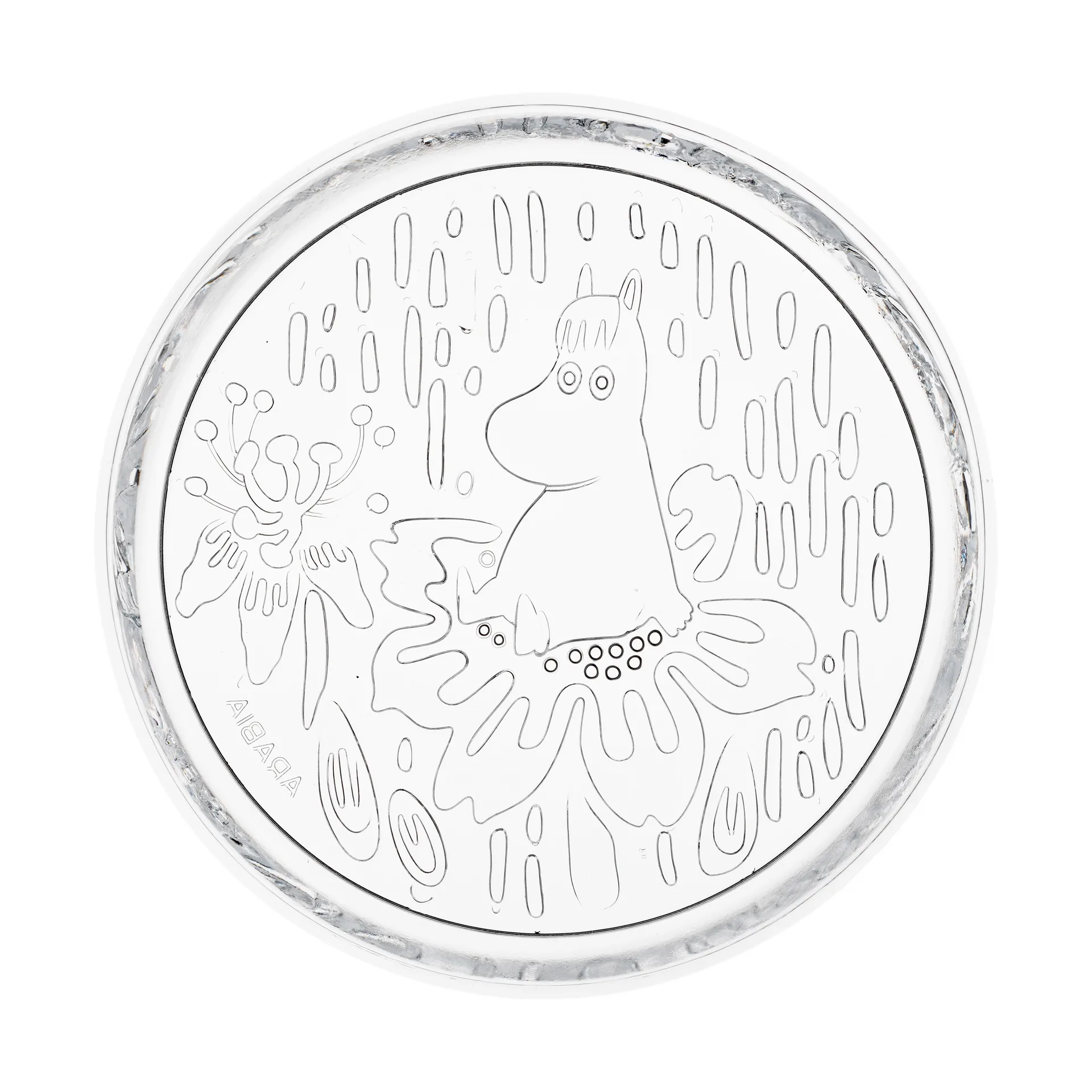 Talerz Moomin Ø15,5 cm, Przezroczysty Moomin Arabia