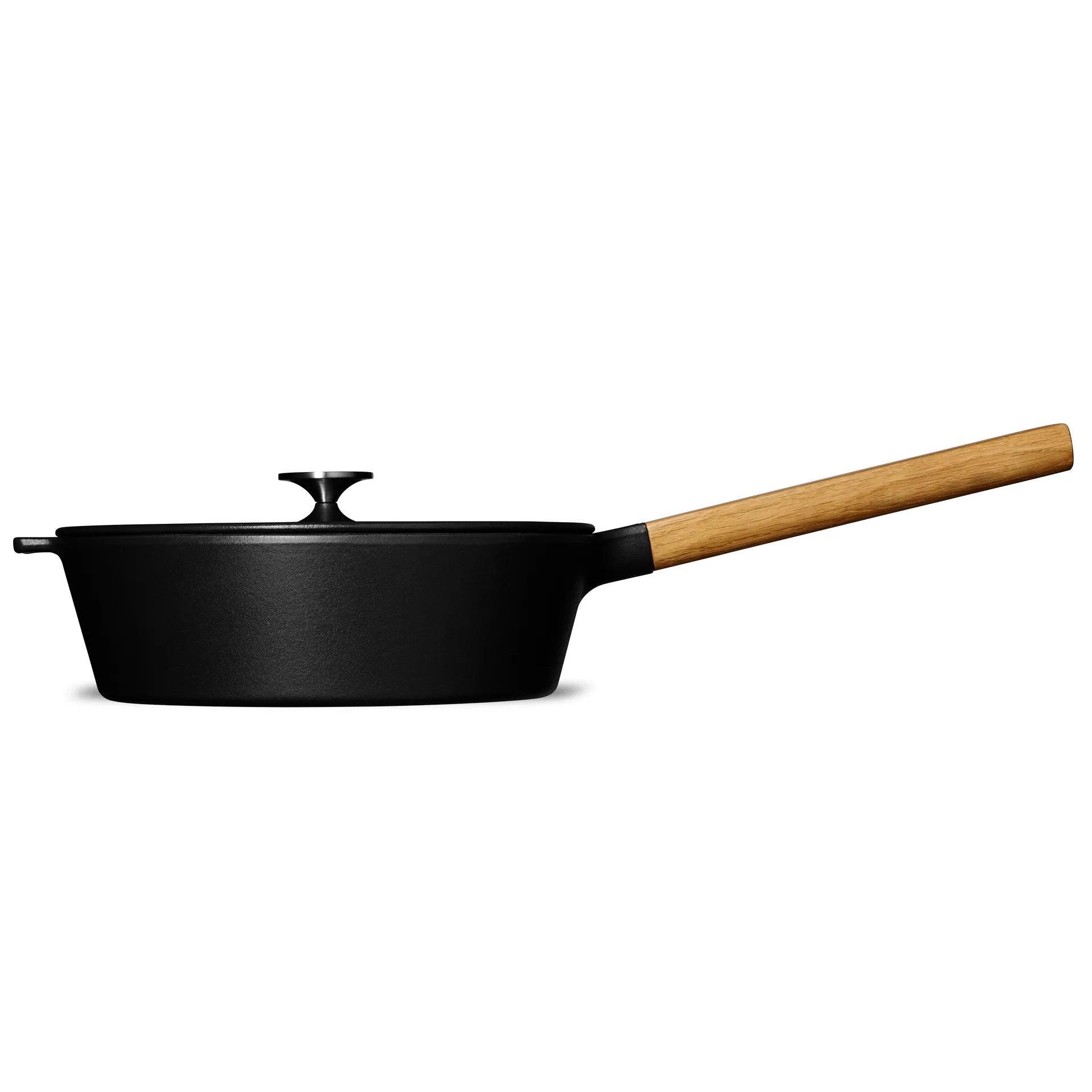 Morsø sauté patelnia z pokrywką 25 cm, Czarny Morsø
