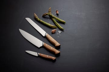 Nóż kuchenny Foresta 33 cm - Stal nierdzewna-dąb - Morsø
