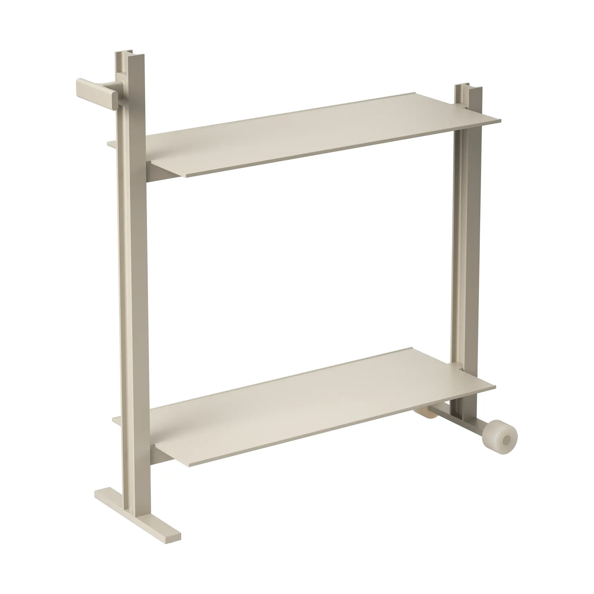 Museum Trolley wózek pomocniczy, Beżowy, 74,5x77,5x24 cm Museum